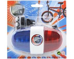 foto van Fiets Politie Sirene en zwaailicht  (alleen als de fiets is afgestreept)