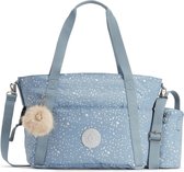 Kipling Little Heart Luiertas - Met Verschoningsmatje - Silver Sky