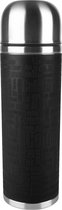 Tefal Senator Sleeve K30642 bouteille isotherme / tasse de voyage - contenu 0,5L - acier inoxydable / noir
