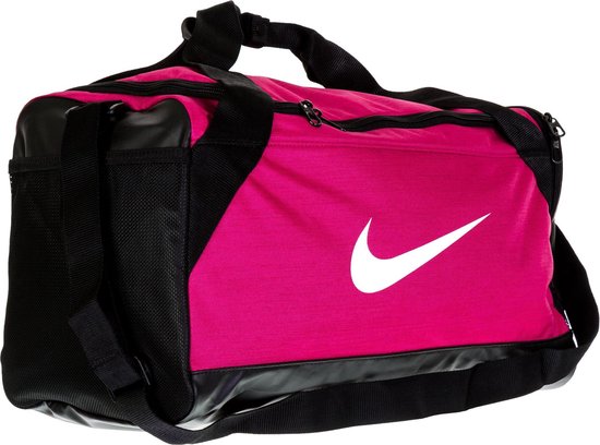 Nike Nk Brsla S Duff Sporttas Dames - Rush Pink/Black/White | bol.com