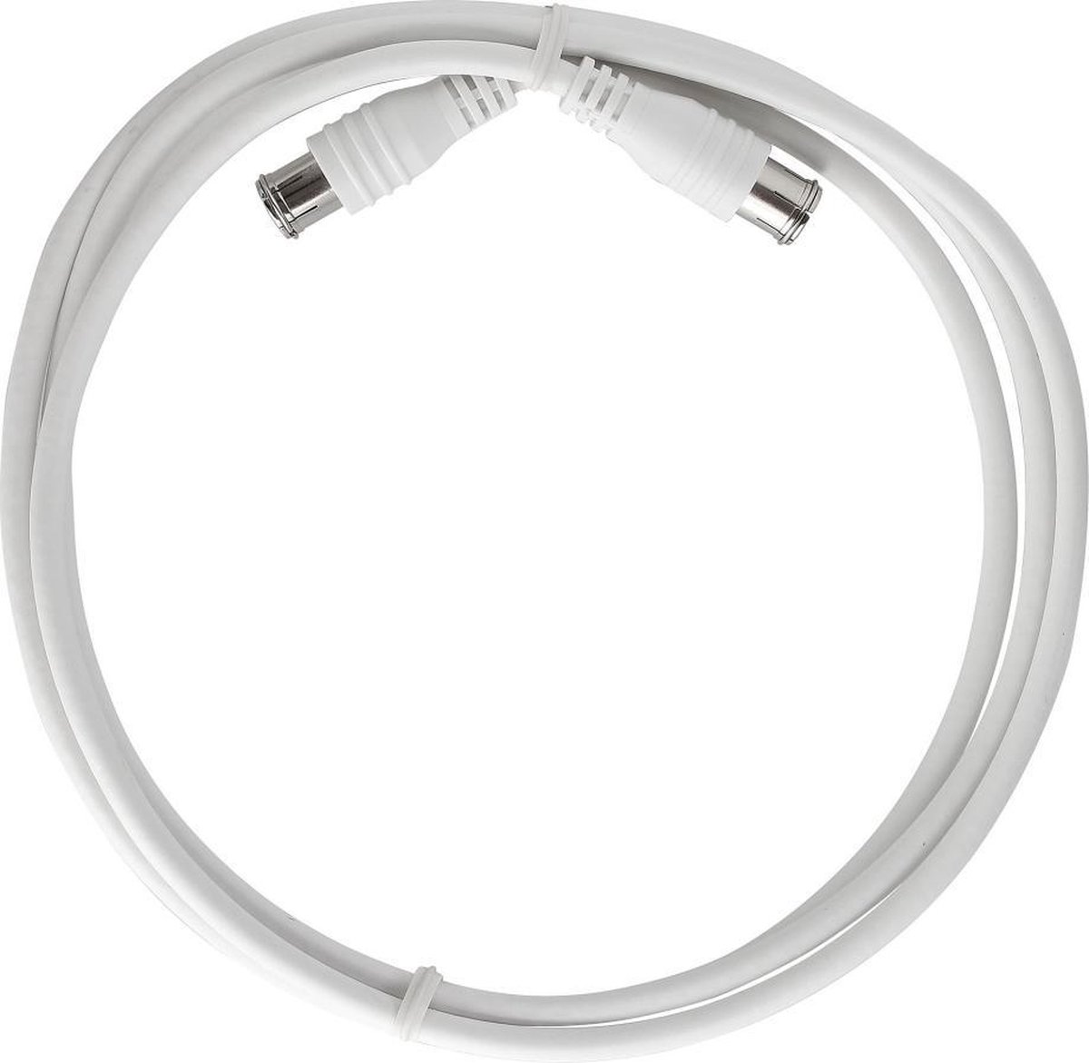 Axing SAK 991-00 F coax-kabel 10 m Wit
