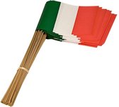 Witbaard - Zwaaivlaggetjes - Italië - 50st.