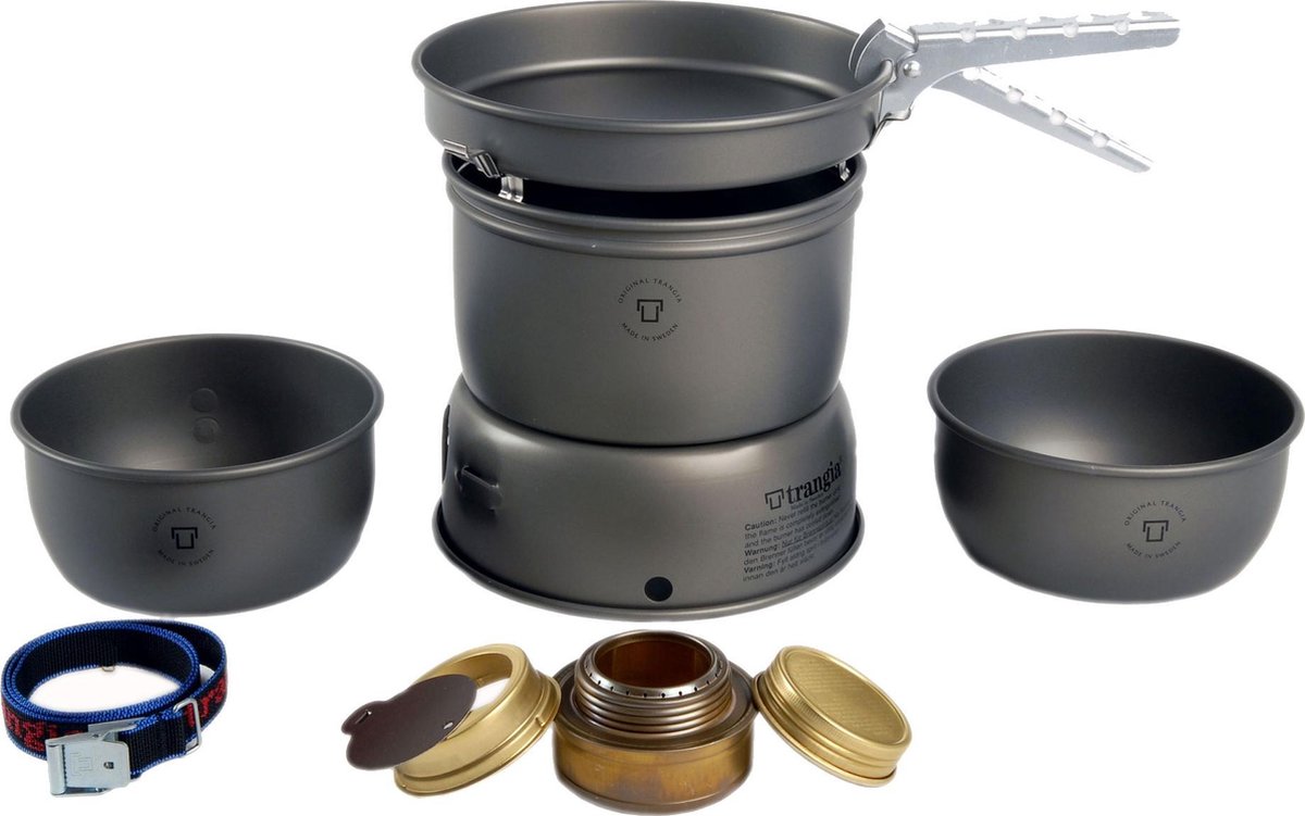 Stove 27-1 serie Hardanodized Aluminium