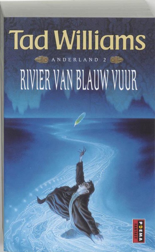 Cover van het boek 'Anderland / 2 Rivier van Blauw Vuur' van Tad Williams