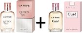 eau de parfum New style dames roze/zilver 100 ml