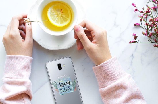 Coque Smartphone pour Samsung Galaxy J6 Plus (2018) Coque Boho Beach