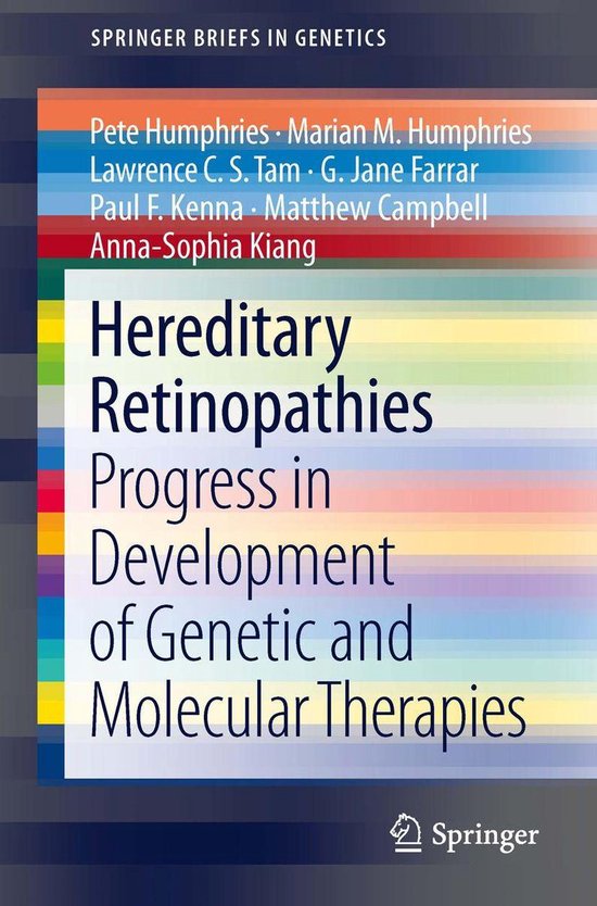 SpringerBriefs in Genetics 1 - Hereditary Retinopathies - cover
