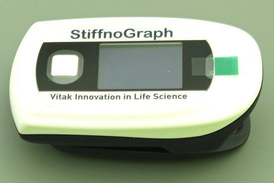 StiffNoGraph, voor een niet-invasieve, eerste screening van de kwaliteit van de bloedvaten - VitaK