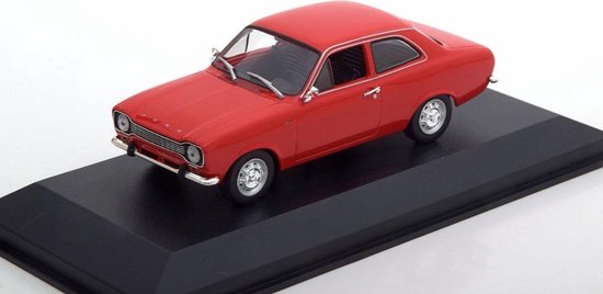 Modellino Ford Escort 1974 Marrone Metallizzato - Maxichamps 1:43, Nuovo In Confezione Originale