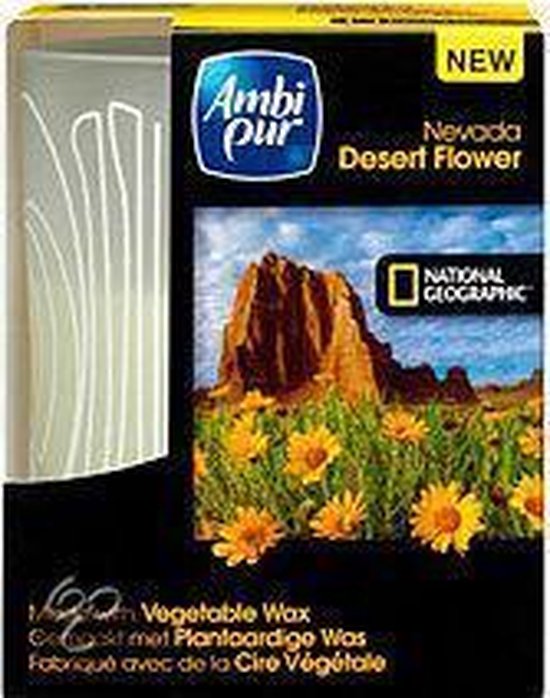 Ambi Pur Geurkaars National Geographic Nevada Desert Flower | bol.com