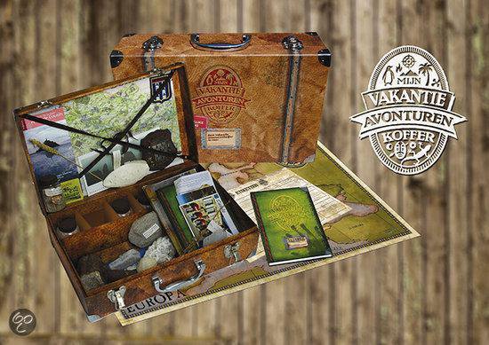 Cover van het boek 'Mijn vakantie avonturenkoffer'