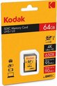 Kodak SDXC 64GB Class10 U3 flashgeheugen Klasse 10 UHS-I