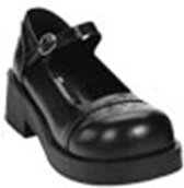 DemoniaCult - CRUX-07 Lage schoenen - US 6 - 36 Shoes - Zwart