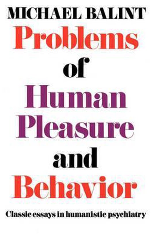 Problems of Human Pleasure and Behavior - cover