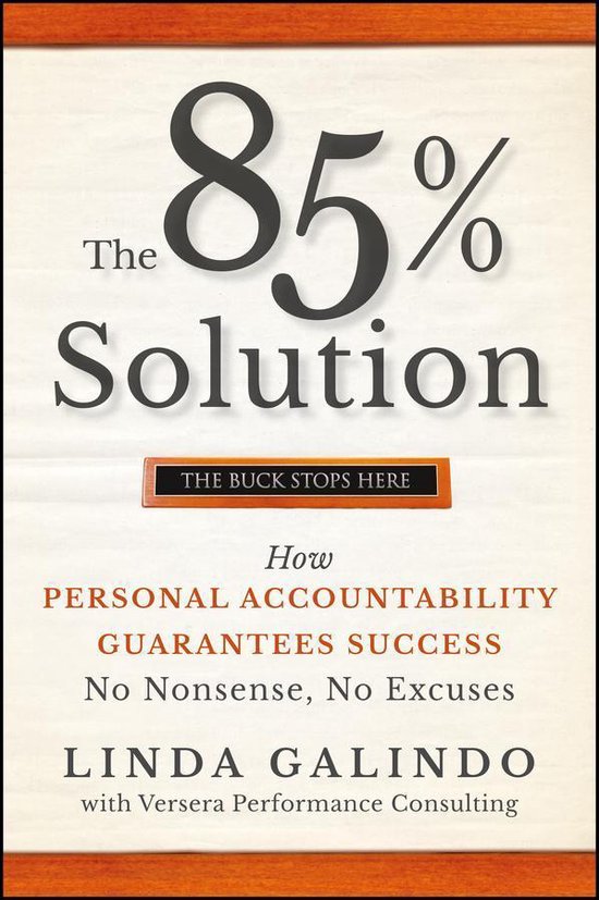 The 85% Solution - cover