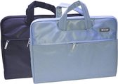 Stevige Laptop Tas Sleeve voor 11 - 12  Inch - Apple Macbook / Samsung Tablets / Lenovo / LG / Huawei / Microsoft / Universeel - Zwart