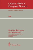 Rewriting Techniques and Applications