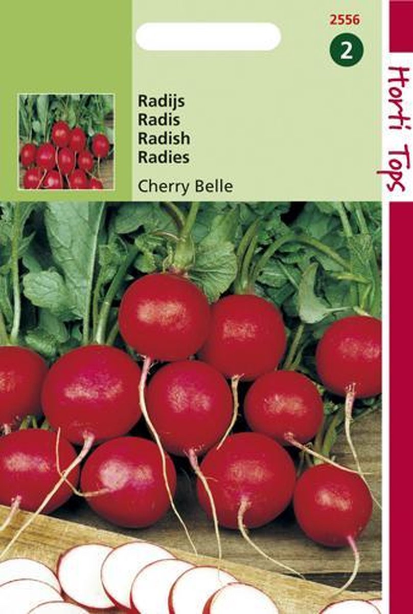 Hortitops Zaden - Radijs Cherry Belle