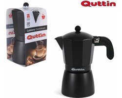 Quttin espresso maker - 9 kopjes - aluminium
