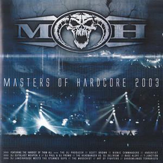 Masters Of Hardcore 2003, various artists CD (album) Muziek bol