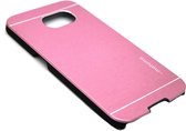 Aluminium hoesje roze Geschikt voor Samsung Galaxy S6