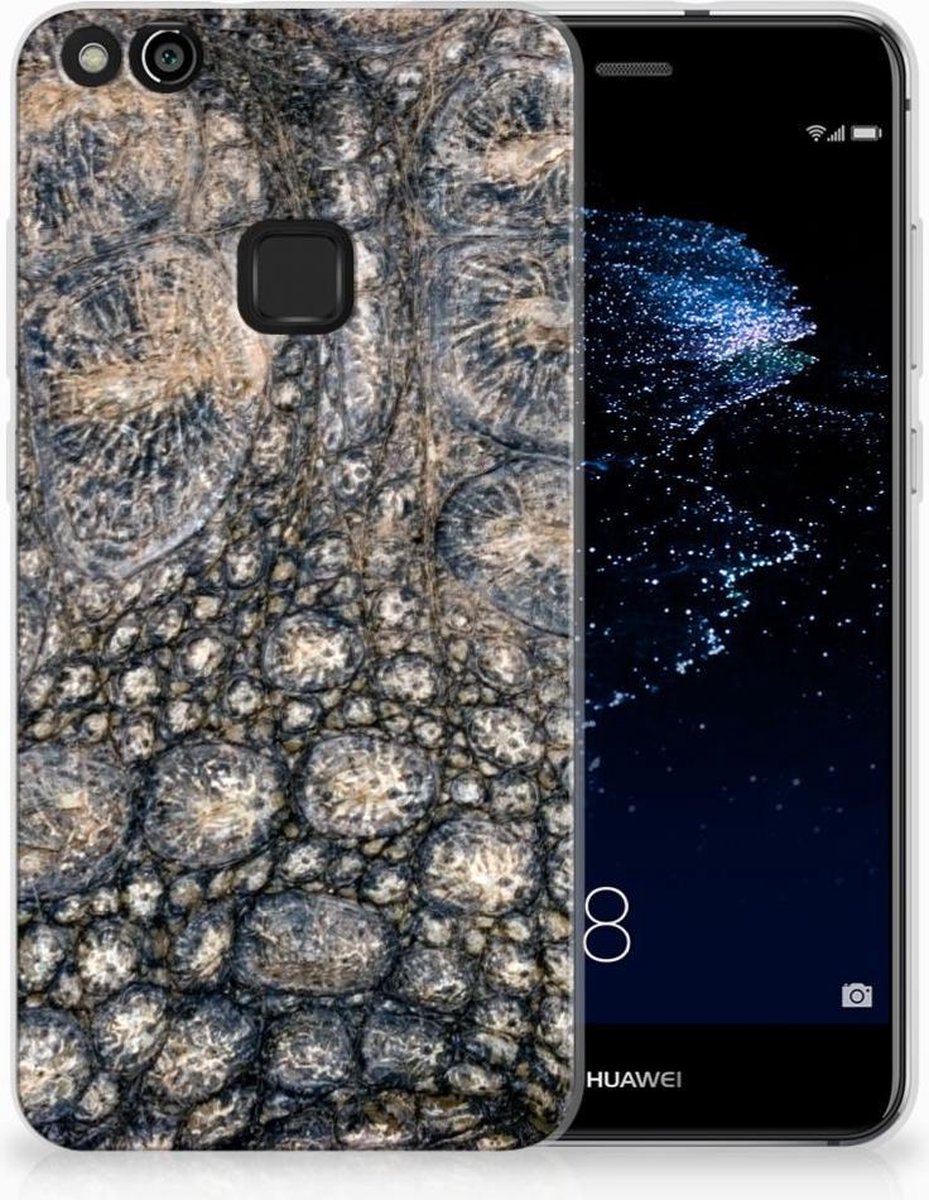 Huawei P10 Lite TPU Hoesje Krokodillenprint