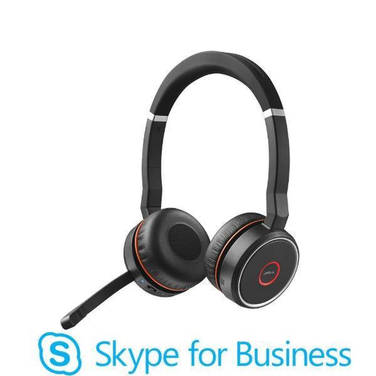 Jabra Evolve 75 MS - premium kantoor headset met ruisonderdrukking