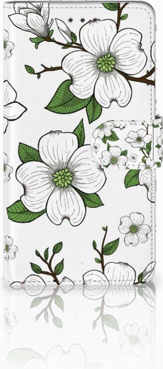Samsung Galaxy J7 2016 Hoesje Dogwood Flowers