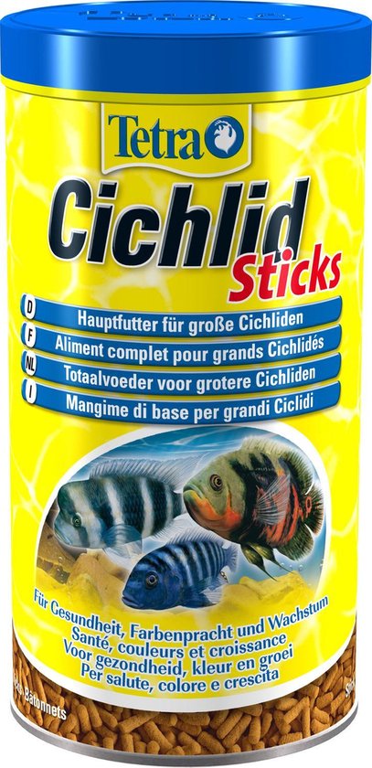 Tetra Cichlid Sticks - Vissenvoer - 1 L - Tetra