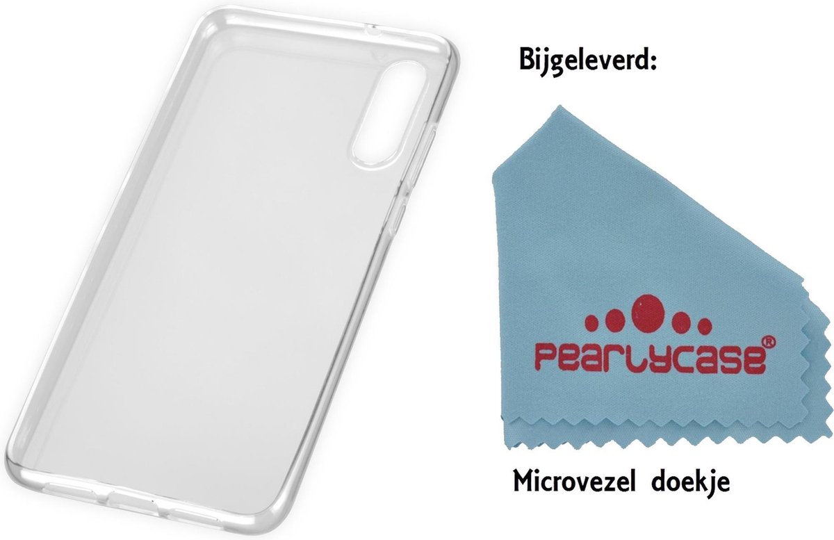 Pealycase Transparant TPU Siliconen Hoesje Geschikt voor Huawei P20