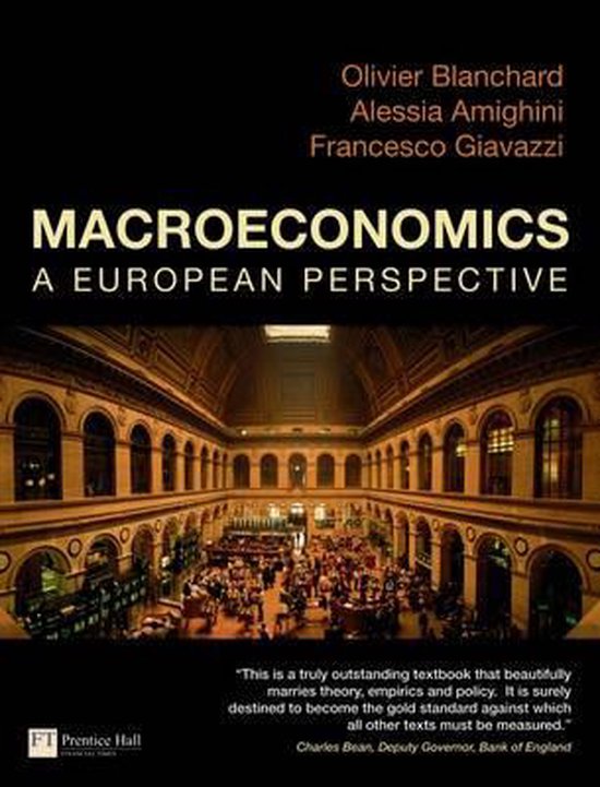 Macroeconomics A European Perspective - cover