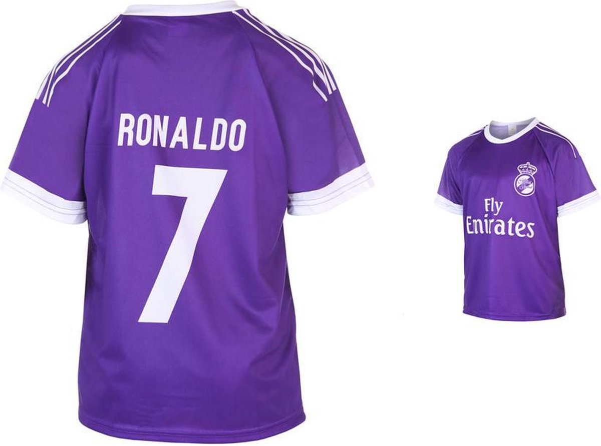 De Doe herleven Winkelier Real Madrid Fan Voetbalshirt Ronaldo Uit 2016-2017-M | bol.com