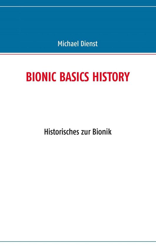 BIONIC BASICS HISTORY - cover