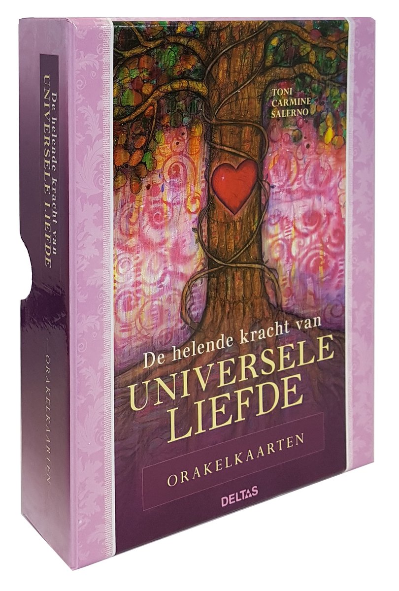 Omslag van Orakelkaarten de helende kracht van universele liefde
