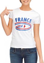 France t-shirt voor dames Xl