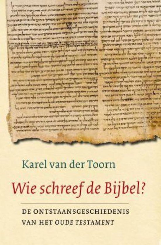 Cover van het boek 'Wie schreef de Bijbel?'