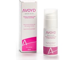 Avoyd Bikini Bliss 50ml - Voorkomt en verhelpt scheerirritatie en scheerbultjes - Niet geschikt om ingegroeide haartjes te voorkomen - speciaal voor de delicate zones zoals oksels en bikinilijn