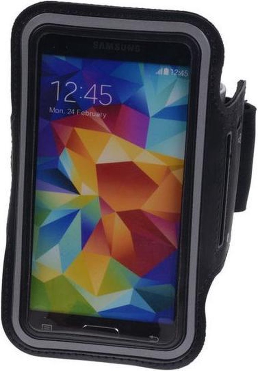 Sportband case hardloop armband neopreen hoesje