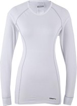 Craft Crewneck Thermoshirt Longsleeve 'Active' - Sportshirt - Vrouwen - Maat S - Wit