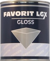 Drenth-Favorit LGX-Gloss-Ral 7021 Zwartgrijs 1 liter