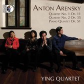 Anton Arensky: Quartet No. 1, Op. 11/Quartet No. 2, Op. 35/...
