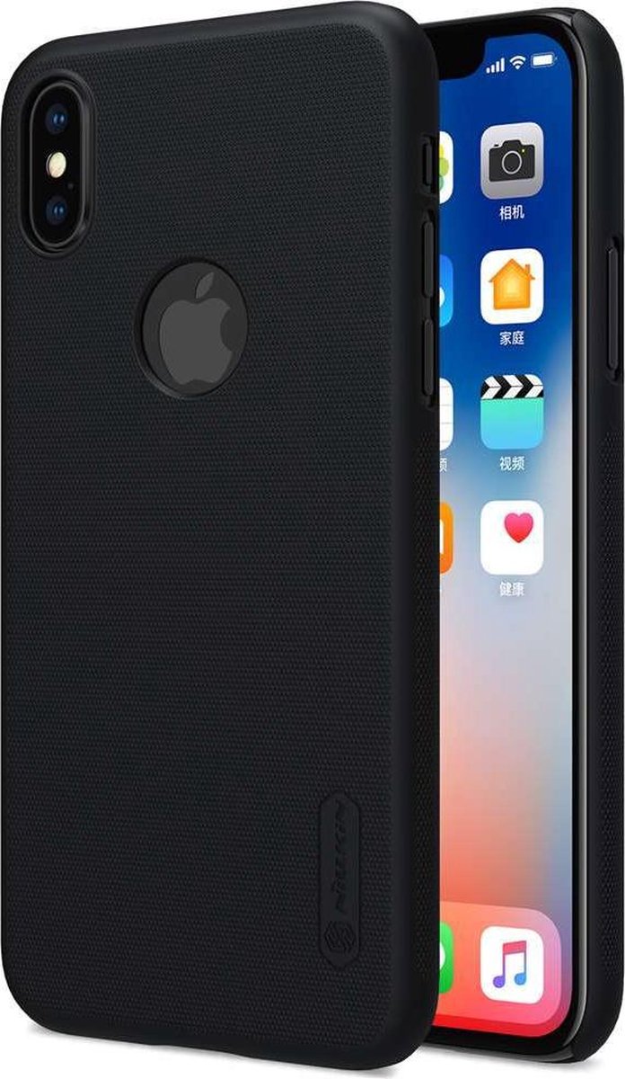 Nillkin Frosted Shield Backcover voor de Apple iPhone X / Xs - Black