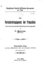 Das Fortschreitungsgesetz der Primzahlen