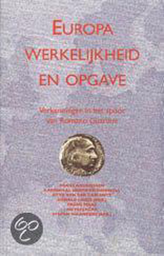 Omslag van Europa, Werkelijkheid En Opgave