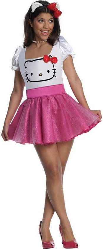medley Stof steek Hello Kitty™ kostuum voor vrouwen - Verkleedkleding - Large" | bol.com