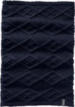 Jack Wolfskin Plait Loop - dames - sjaal - nekwarmer - blauw