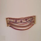 Statement Armband Rood