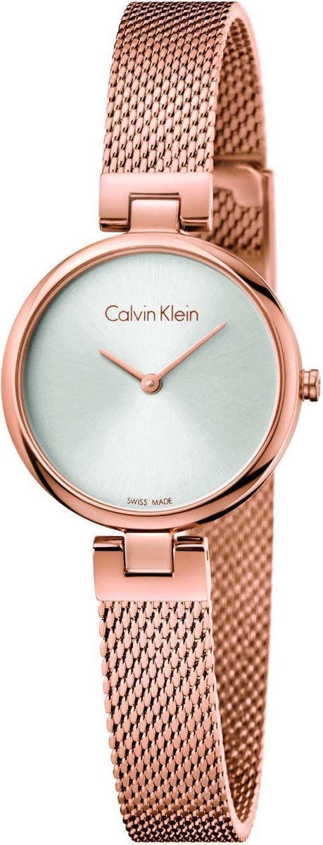 Calvin Klein K8G23626 horloge vrouw - Roestvrij Staal - rose goud