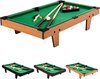 Minipooltafel - Lichthout - 92x52x19cm - incl accessoires