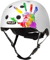 Melon Story Handprint - Casque de vélo - Taille XXS / S (46-52 cm) - Blanc